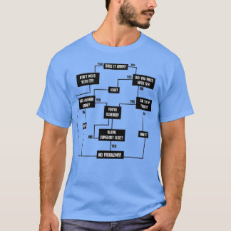 Camiseta Gráfico de resolución de problemas masculinos (2)