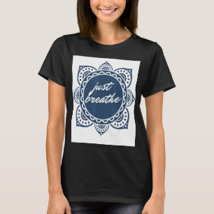 Camiseta Gráfico de Respira con Calma