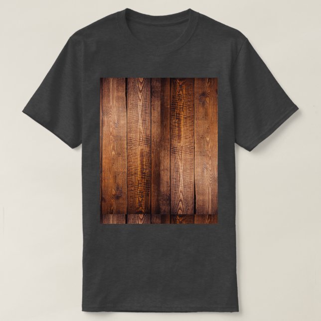 Camiseta Gráfico de roble de madera de imagen (Diseño del anverso)