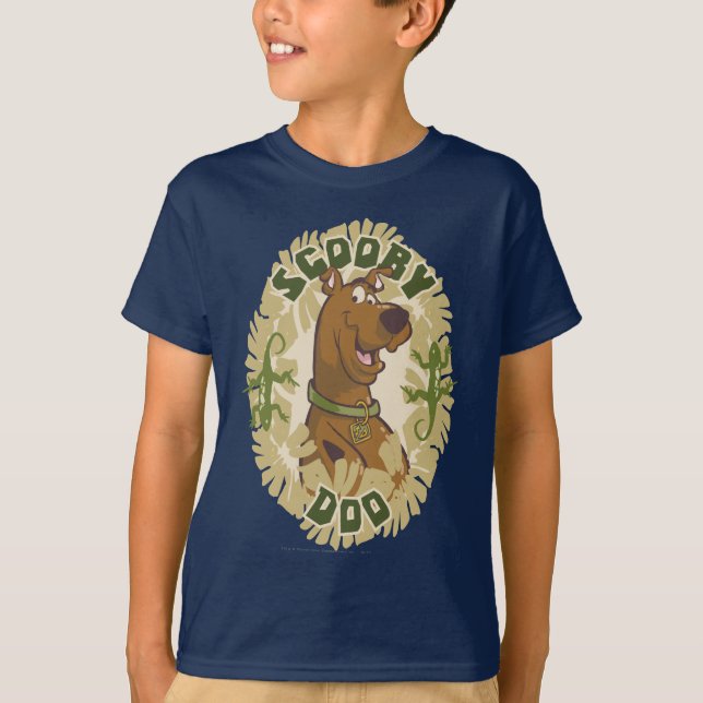 Camiseta Gráfico de Safari Scooby-Doo (Anverso)