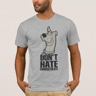 Camiseta Gráfico de Scooby-Doo "No odies, felicito"