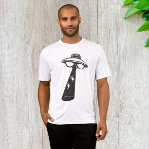 Camiseta Gráfico de secuestro de OVNI retro Alien Sci-Fi
