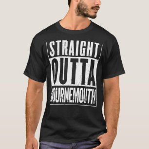 Camiseta Gráfico de Straight Outta Bournemouth