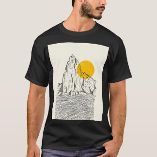 Camiseta Gráfico de Sun Cliffs