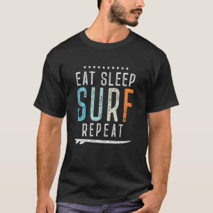 Camiseta Gráfico De Surfing Para Mujeres Y Hombres Surfista