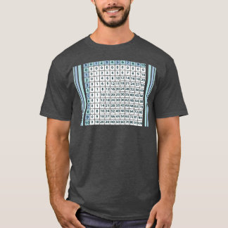 Camiseta Gráfico de tabla de multiplicación Gracioso regalo