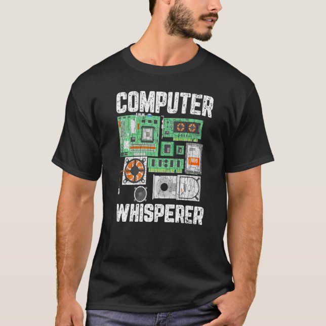 Camiseta Gráfico de Técnico de Tecnologías de la Informació (Anverso)