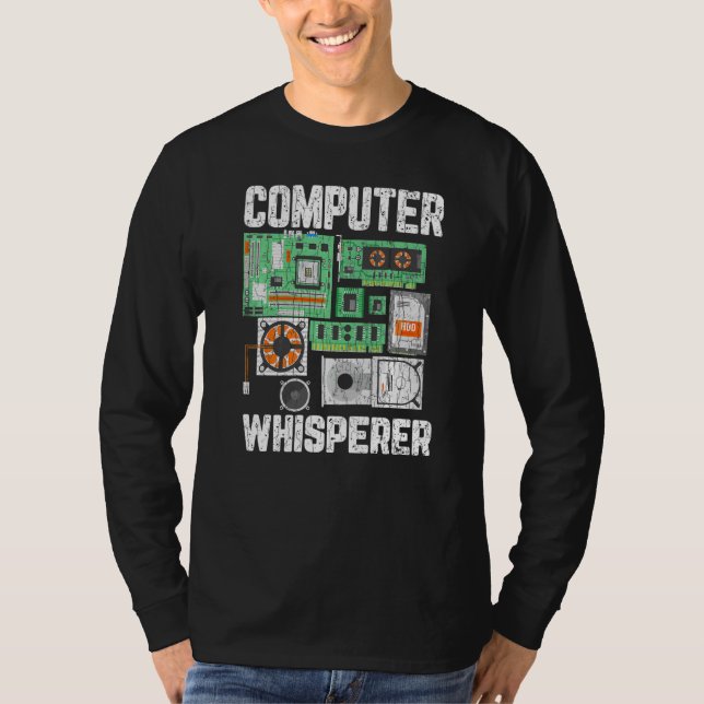 Camiseta Gráfico de Técnico de Tecnologías de la Informació (Anverso)