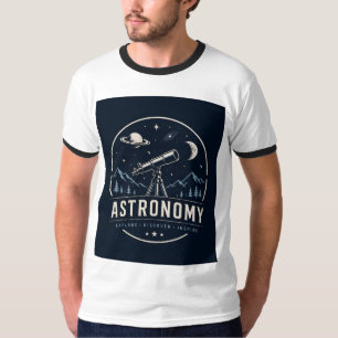 Camiseta Gráfico de telescopio de astronomía