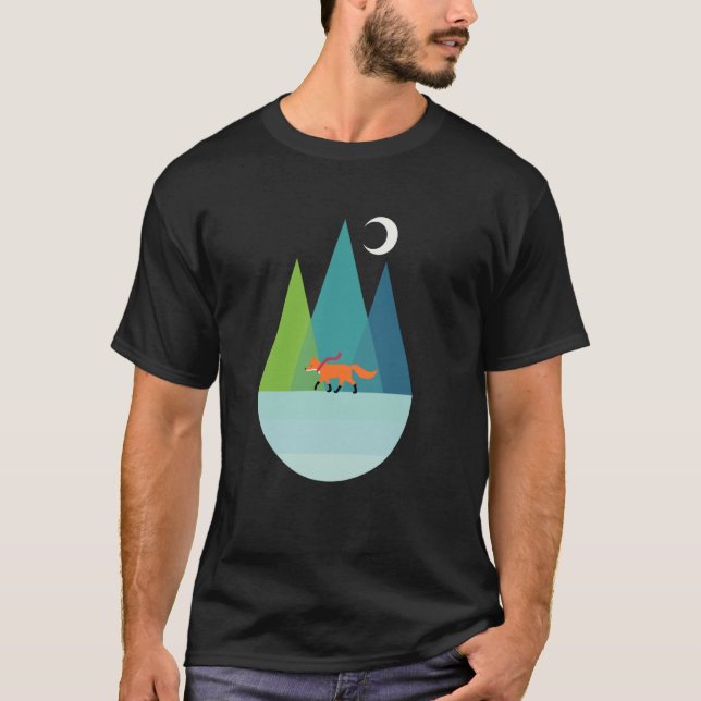 Camiseta Gráfico de Threadless Andy Westface Camina Solo (Anverso)