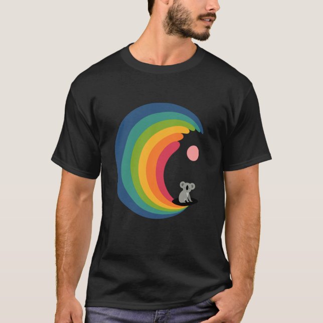 Camiseta Gráfico de Threadless Andy Westface Dream Surfer (Anverso)