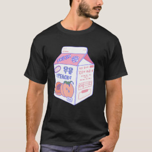 Camiseta Gráfico de Threadless Laura O'Connor Peach Milk