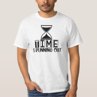 Camiseta Gráfico de tiempo agotado