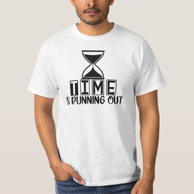 Camiseta Gráfico de tiempo agotado (Anverso)