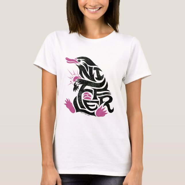 Camiseta Gráfico de tipografía NIFFLER™ (Anverso)