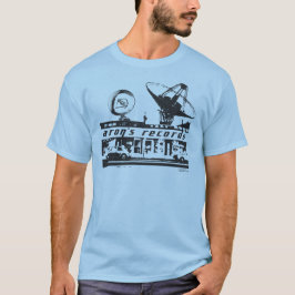 Camiseta Gráfico de transmisión de tienda de discos de músi