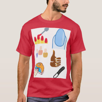 Camiseta Gráfico de uñas