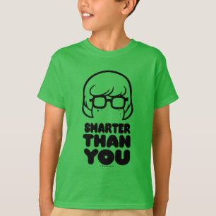 Camiseta Gráfico de Velma "más inteligente que tú"