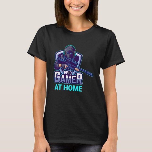 Camiseta Gráfico de videojuegos Gran Neon Strike Force Game (Anverso)
