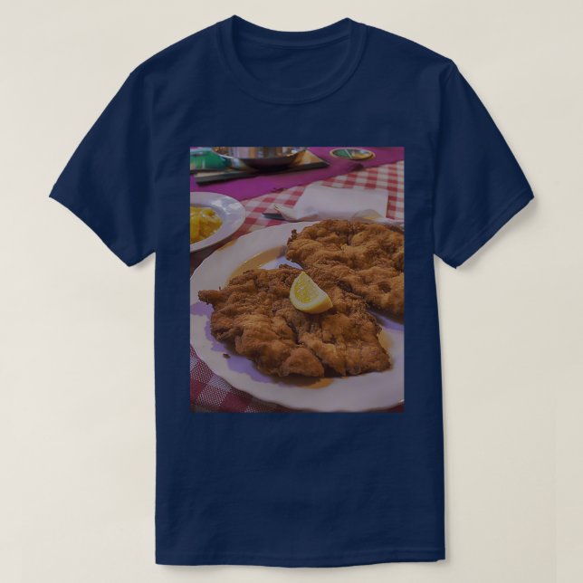 Camiseta Gráfico de Wiener Schnitzel Vom Schwein (Diseño del anverso)
