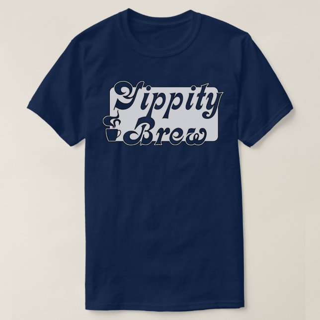 Camiseta Gráfico de Yippity Brew (Diseño del anverso)