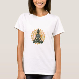 Camiseta Gráfico de Yoga Lotus Pose Zen