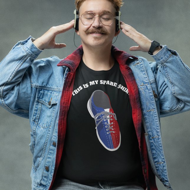 Camiseta Gráfico de zapatos de bolos de mensajes de persona (Subido por el creador)