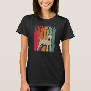 Camiseta Gráfico del abuelo vintage retro de perro de toros