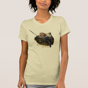 Camiseta Gráfico del arco del dibujo de LEGOLAS GREENLEAF