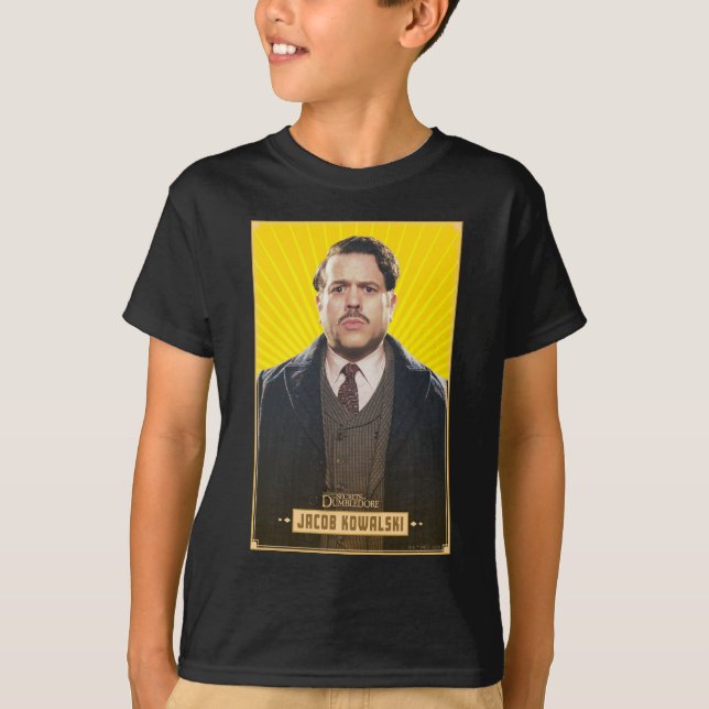 Camiseta Gráfico del carácter de Jacob Kowalski (Anverso)