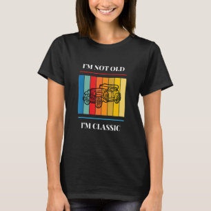 Camiseta Gráfico del coche No soy viejo Soy Retro Retireme