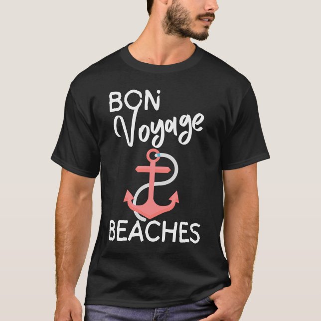 Camiseta Gráfico del crucero Bon Voyage para mujeres (Anverso)