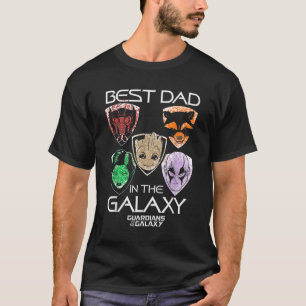Camiseta Gráfico del Día del Mejor Padre en Marvel Guardian