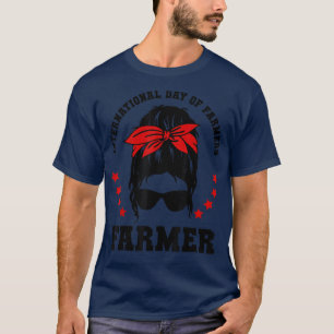 Camiseta Gráfico del Día Internacional de las Mujeres Agric