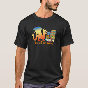 Camiseta Gráfico Del Dragón Del Libro De Lectores Bibliophi