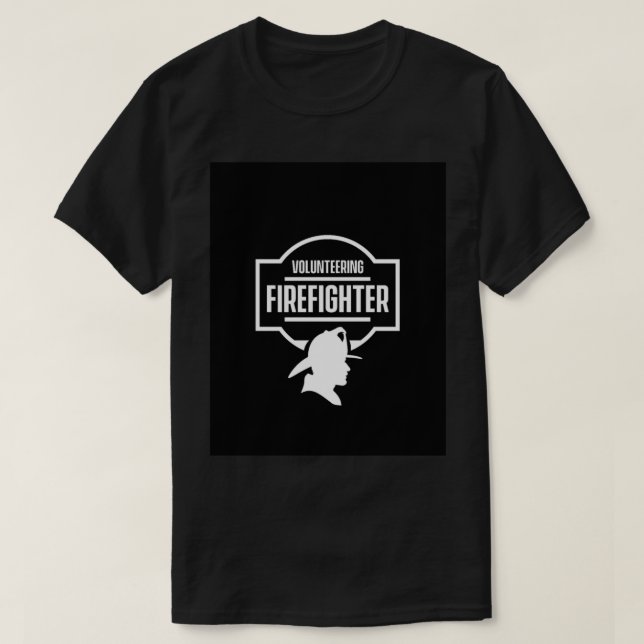 Camiseta Gráfico del equipo voluntario de lucha contra ince (Diseño del anverso)