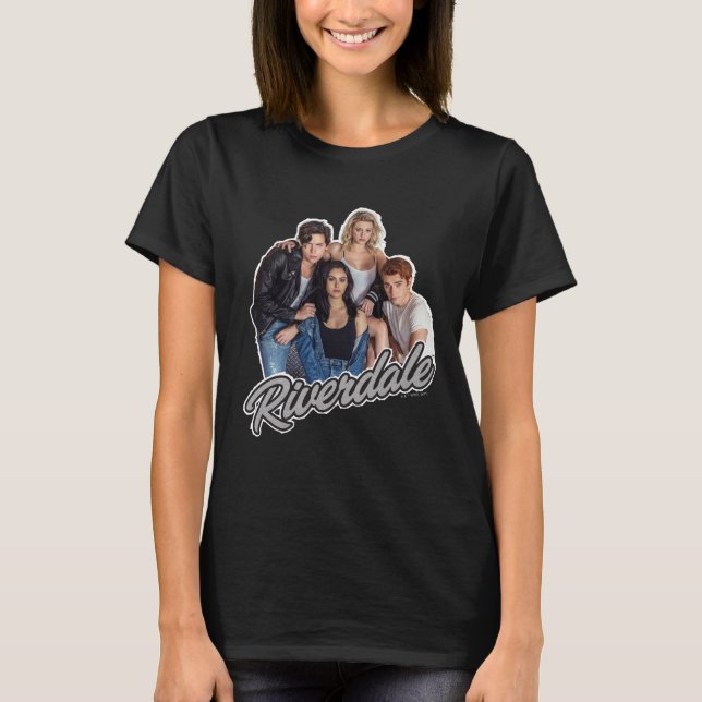 Camiseta Gráfico del grupo Retro Riverdale (Anverso)