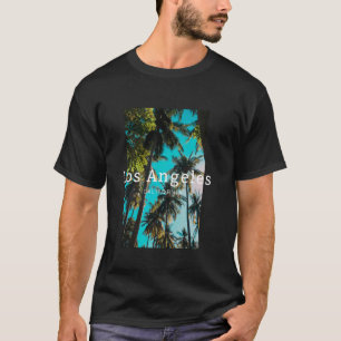 Camiseta Gráfico del Ilustracion Palms de Los Ángeles Calif
