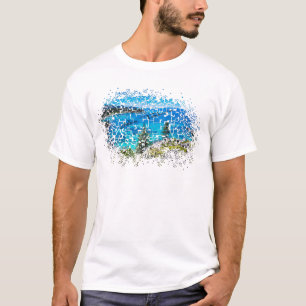 Camiseta Gráfico del lago Tahoe