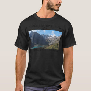 Camiseta Gráfico del Parque Nacional del Glaciar Senderismo