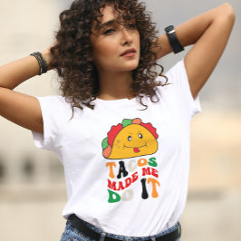 Camiseta Gráfico del taco de la cocina