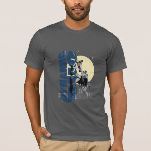 Camiseta Gráfico dinámico Duo