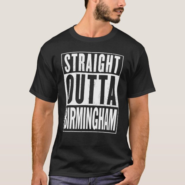 Camiseta Gráfico directo fuera de Birmingham (Anverso)