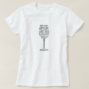 Camiseta Gráfico divertido de vino para mujeres bebiendo vi