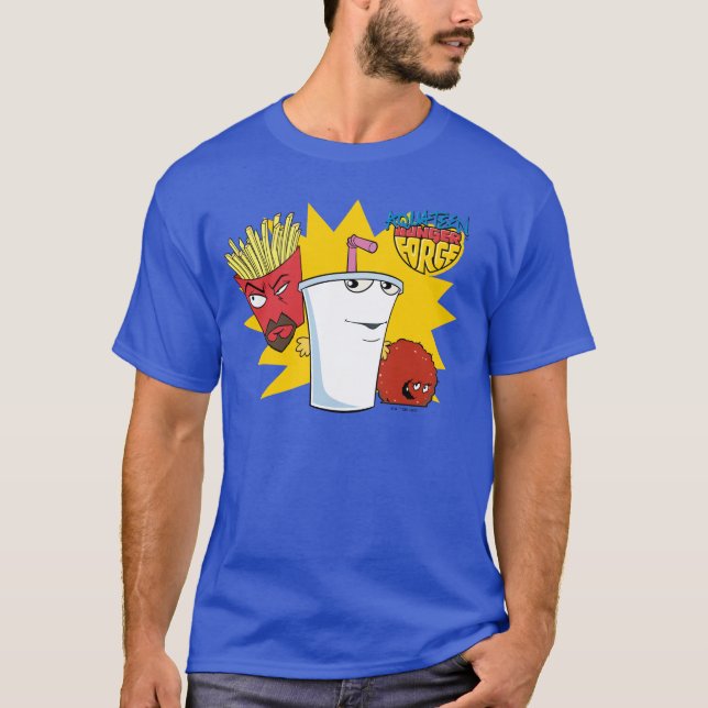 Camiseta Gráfico explosivo de la fuerza del hambre de los a (Anverso)