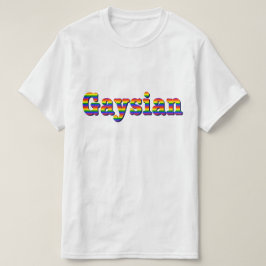 Camiseta Gráfico gaysiano