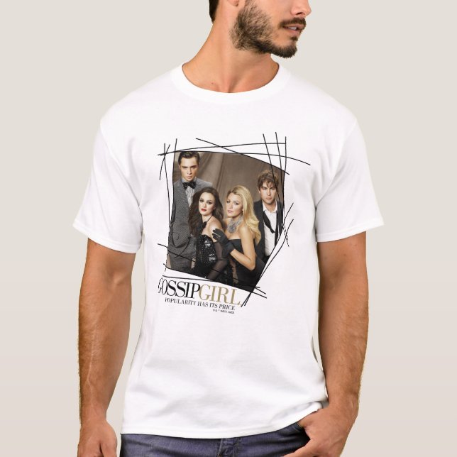 Camiseta Gráfico Glamour Glamour Group Gossip Chica (Anverso)