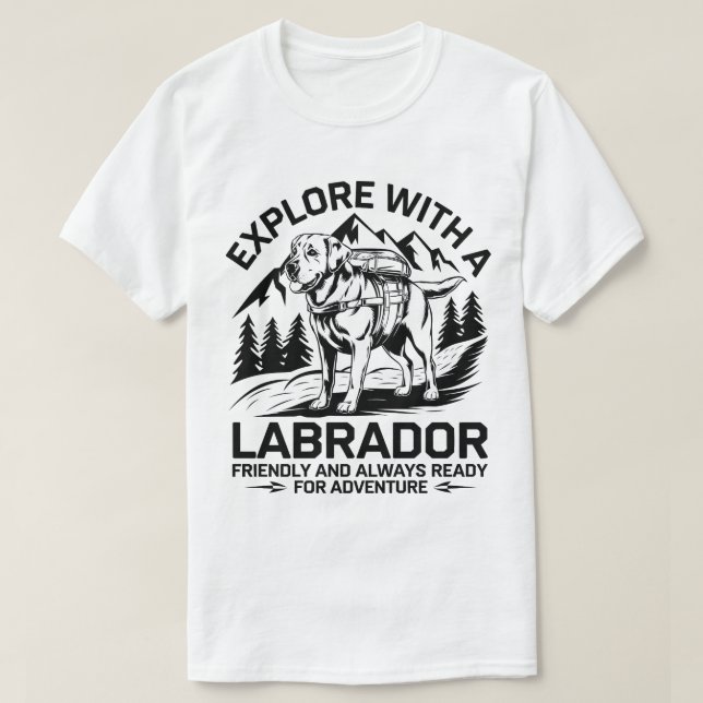 Camiseta Gráfico gráfico de citas al aire libre de perros d (Diseño del anverso)