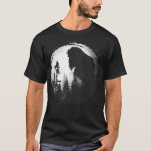 Camiseta Gráfico gráfico de los pies grandes del parque nac
