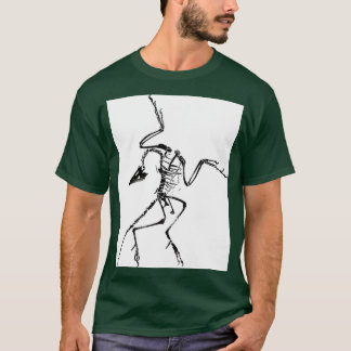 Camiseta Gráfico impreso de Archaeopteryx Skeleton